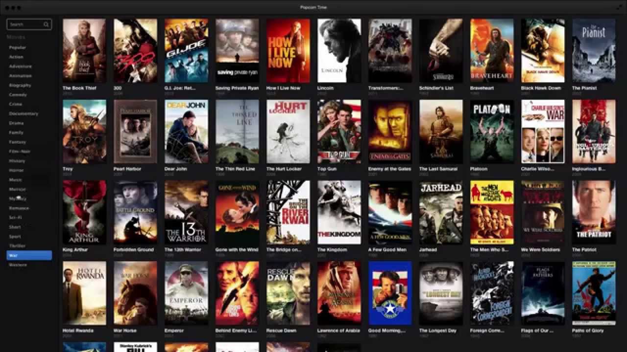 Popcorn Movie App For Mac